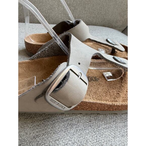 Birkenstock Gizeh Big Buckle High Shine Sandals Sz 38 Women's 7 - Picture 3 of 13